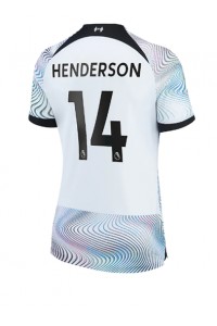 Fotbalové Dres Liverpool Jordan Henderson #14 Dámské Venkovní Oblečení 2022-23 Krátký Rukáv